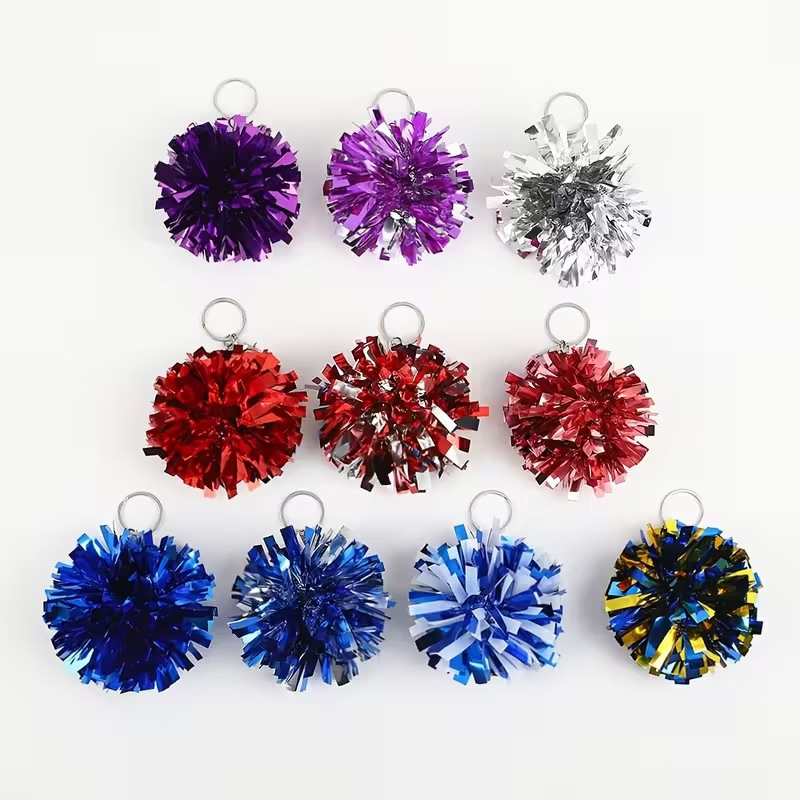Colorful Cheer Pom Pom Keychai - Cheerleading Pom Pom reseña y precio