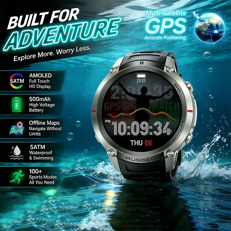 GPS Outdoor Sports Watch Equip - Sports Equipment In Spanish reseña y precio