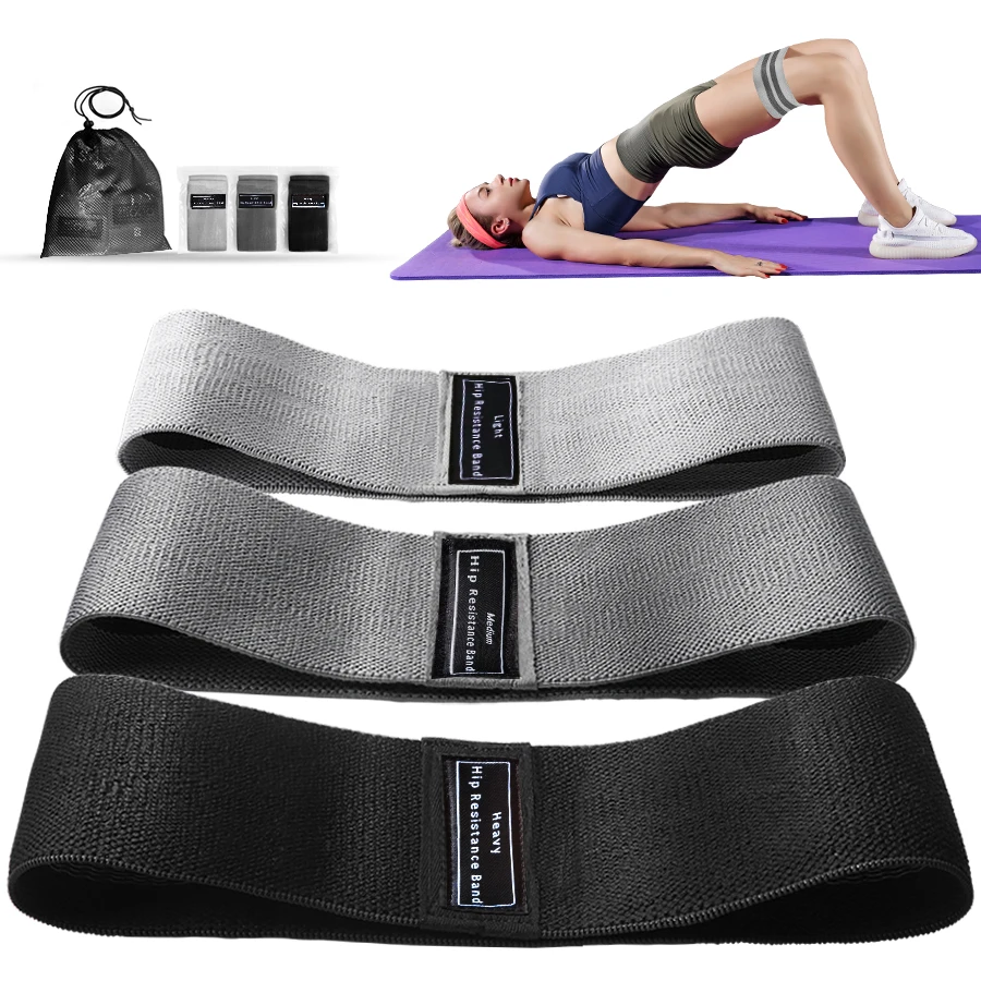 Fabric Resistance Hip Booty Ba - Sports Equipment Supplies reseña y precio