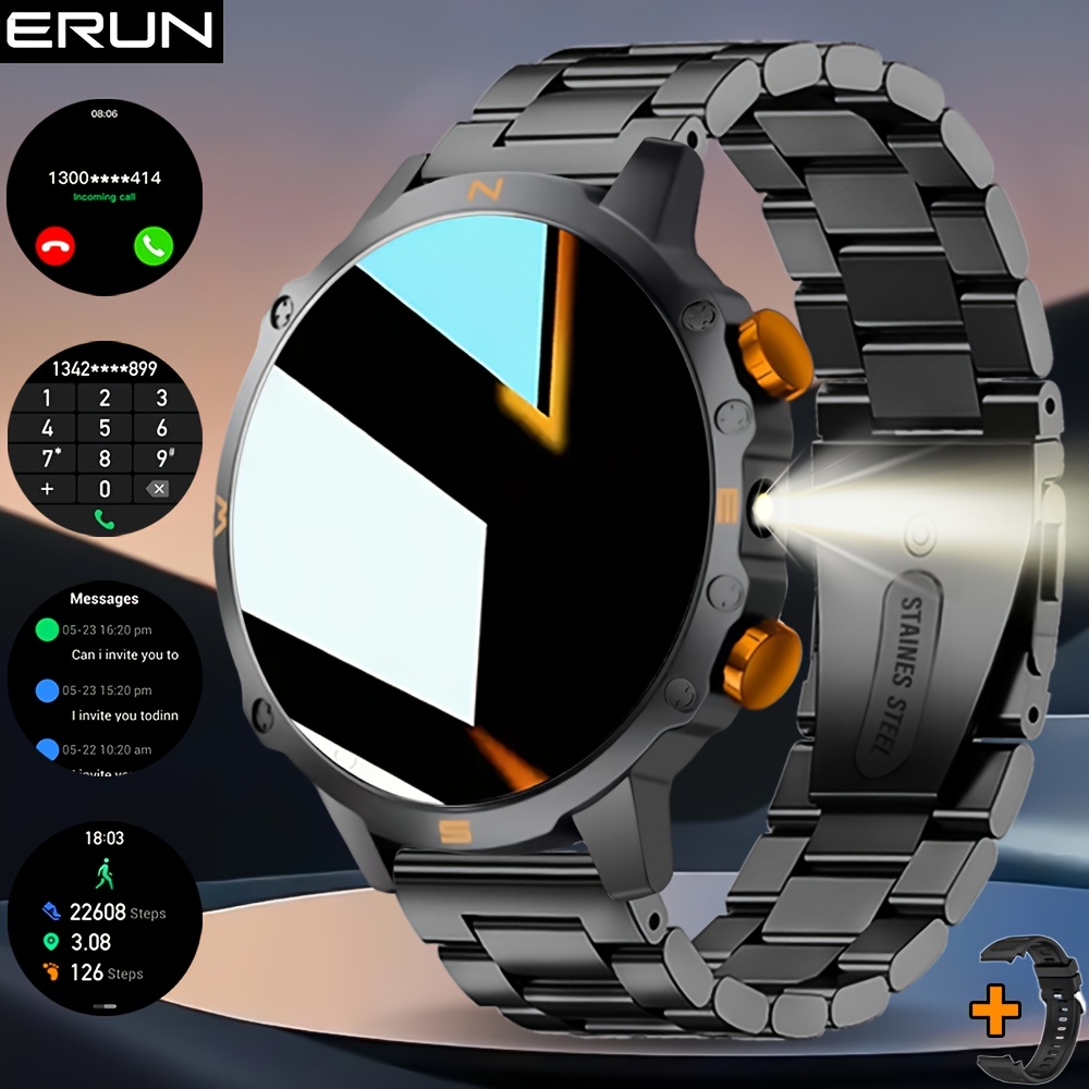 Men's Smartwatch, for iPhone a - Sports Equipment In Spanish reseña y precio