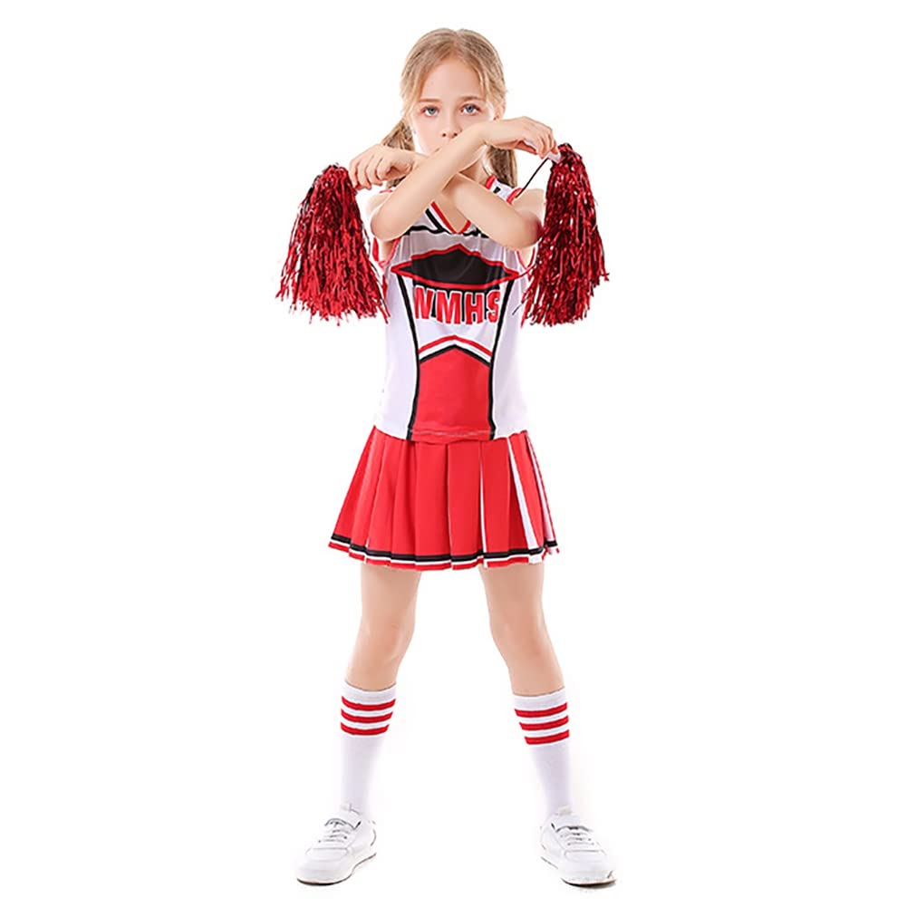 Cheerleader Costumes For Girls - Cheerleading Pom Pom reseña y precio
