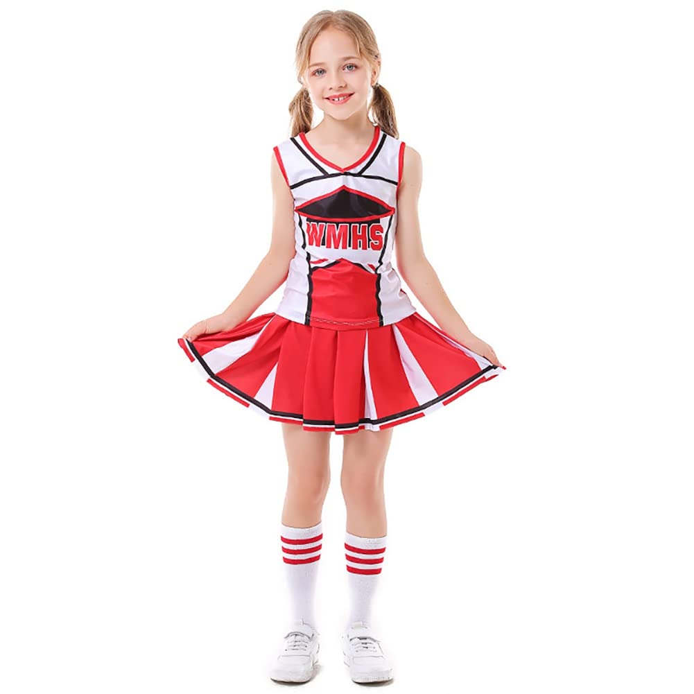 Cheerleader Costumes For Girls - Cheerleading Pom Pom reseña y precio