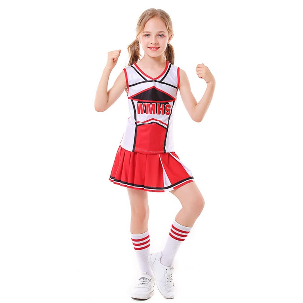 Cheerleader Costumes For Girls - Cheerleading Pom Pom reseña y precio