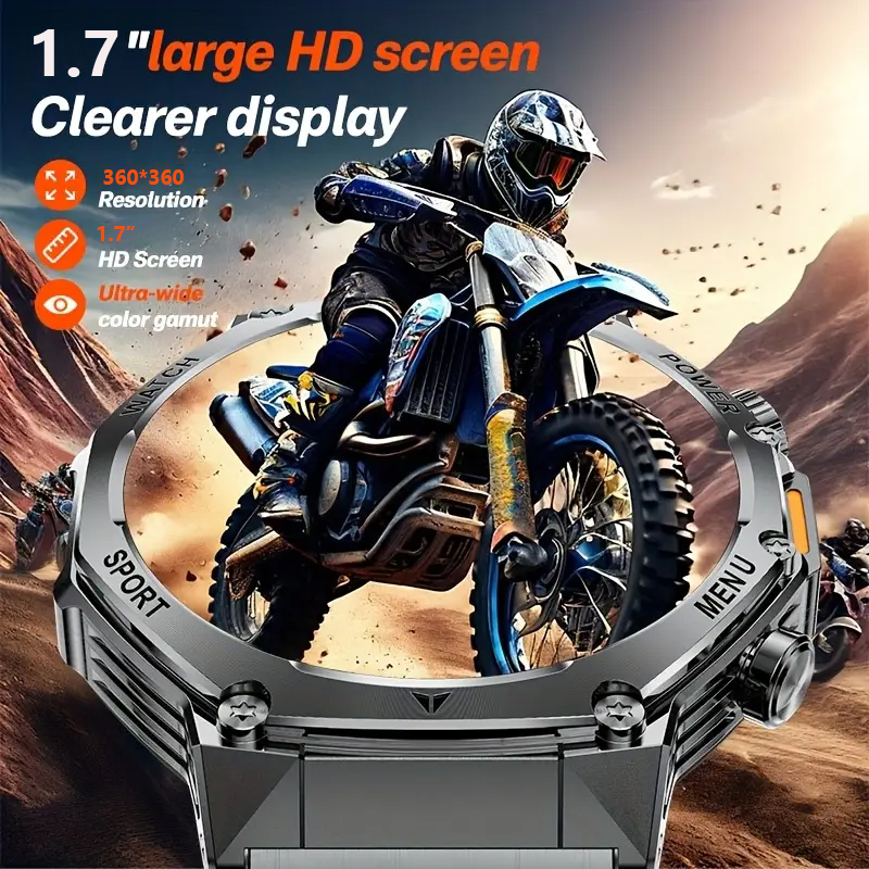 Tactical Style Smart Watch LED - Sports Equipment In Spanish reseña y precio