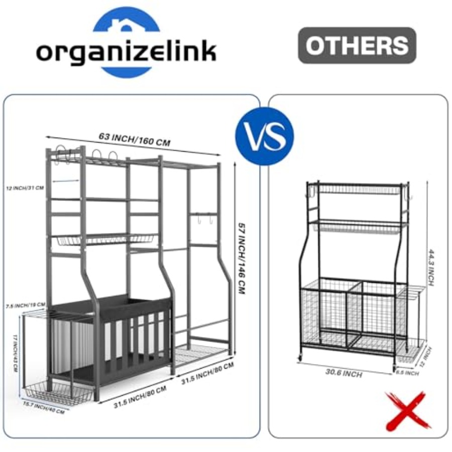 Heavy Duty Garage Sports Equip - Sports Equipment Garage Organizer reseña y precio